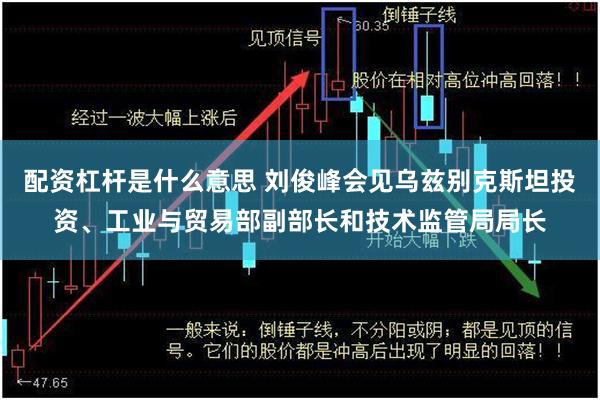 配资杠杆是什么意思 刘俊峰会见乌兹别克斯坦投资、工业与贸易部副部长和技术监管局局长