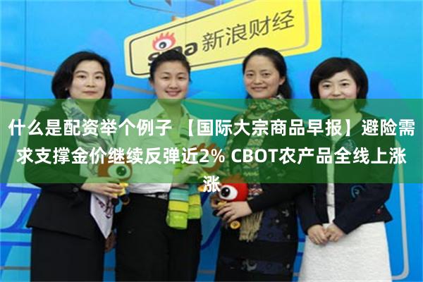什么是配资举个例子 【国际大宗商品早报】避险需求支撑金价继续反弹近2% CBOT农产品全线上涨