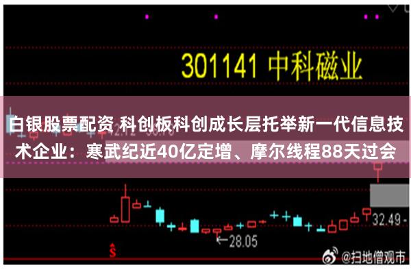 白银股票配资 科创板科创成长层托举新一代信息技术企业：寒武纪近40亿定增、摩尔线程88天过会